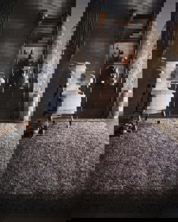 Extravagance Mink Shaggy Rug | 60's Glamour | The Rugs