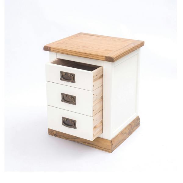 Cabinet Bits Tropea 3 Drawer Bedside Table