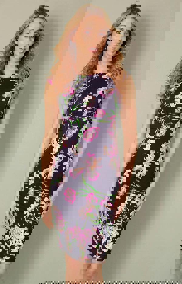 Alie Street London Pippa Shift Dress - Midnight Blossom