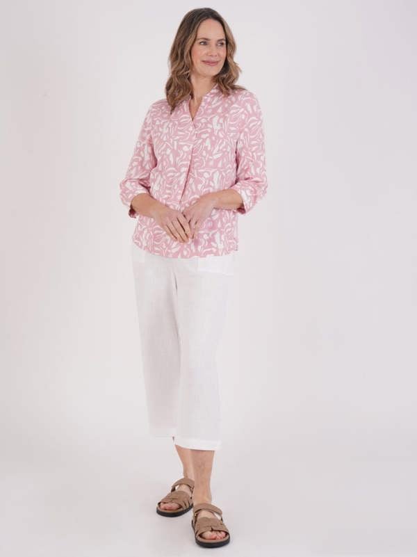 TIGI Notch Neck Squiggle Top