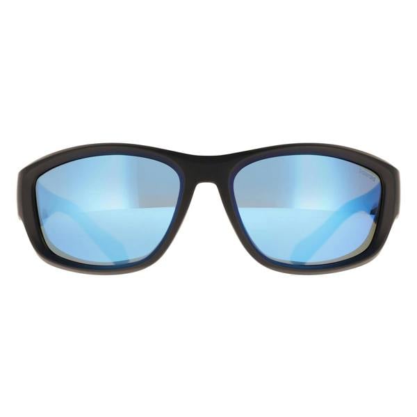 Polaroid Sunglasses PLD 2166/S 0VK 5X Matte Black Blue Mirror Polarized