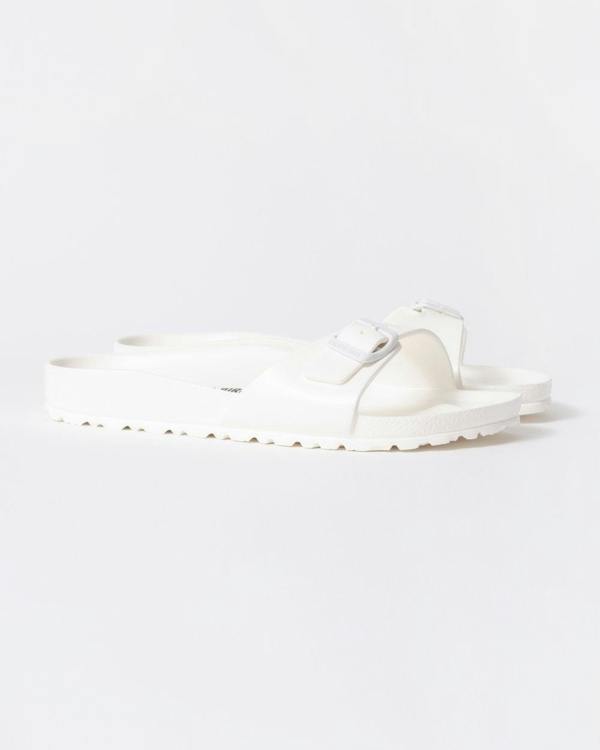 Birkenstock Madrid Essentials EVA Womens Sandals - White - CHO - Designer Womens Sandals