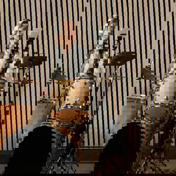 Monstershop Acoustic Slat Wall Panel - Light Walnut