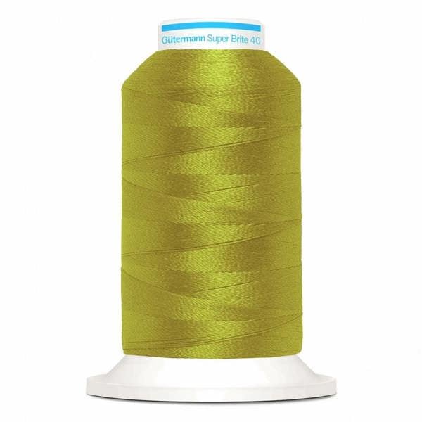 Gutermann Super Brite Polyester 40 Embroidery Thread 1000m Polyester Thread Suitable For Embroidery