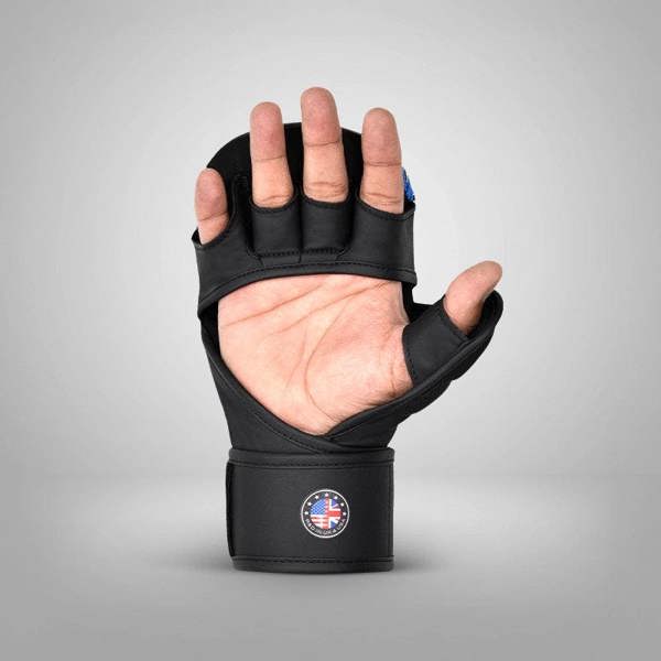 RDX Sports GRAPPLING GLOVES SHOOTER NEW AURA F17 BLACK BLUE