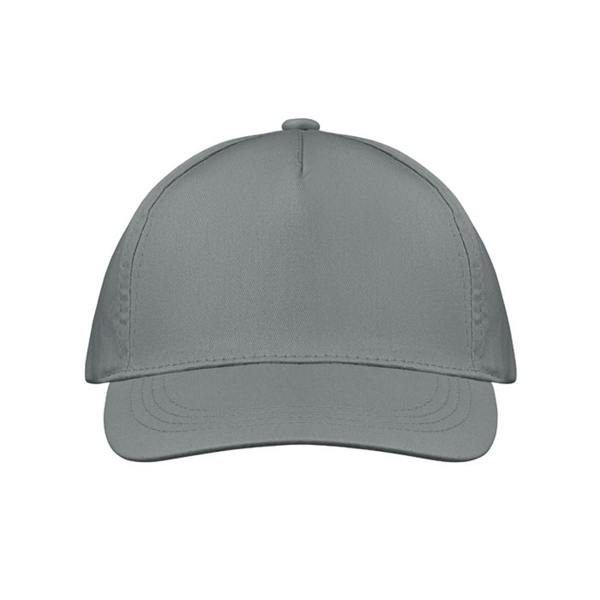 MidOcean Buzz 5 Panel Baseball Cap - Grey - 
