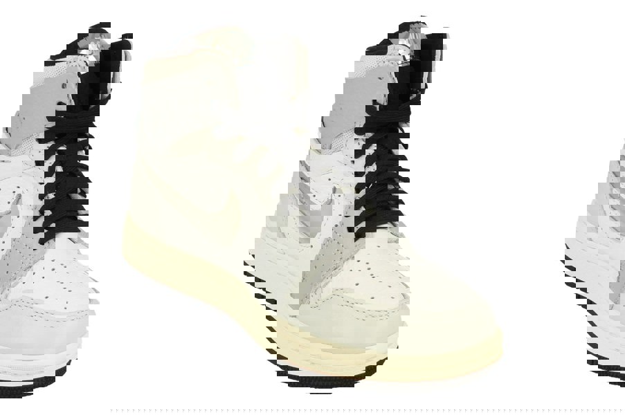 Nike Air Jordan 1 Zm Air Cmft Womens Trainers Fj4652 Sneaker Shoes 100 - White Metallic Silver 100 - Photo 3