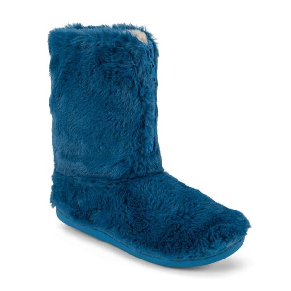 VIVA Polar Women's Memory Foam Zipper Faux Fur Cosy Boots