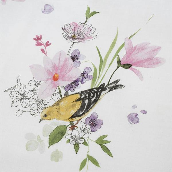 Songbird Pink Duvet Cover Set