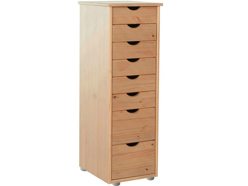 Dorel Home Gava Chest with 8 drawers in stained wax