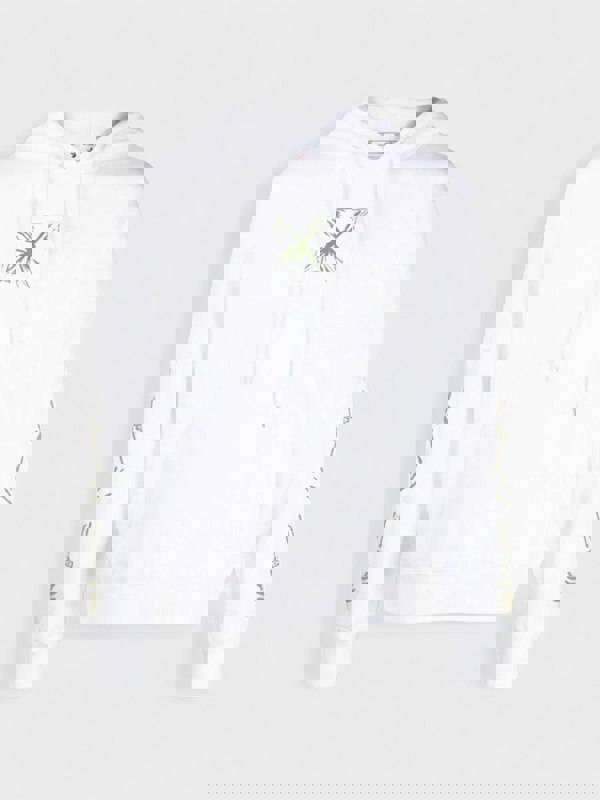 Off-White Splash Arrow Skate Hoodie White