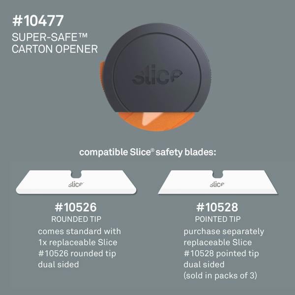 Slice Super-Safe™ Carton Opener Compatible Blades - DaltonSafety