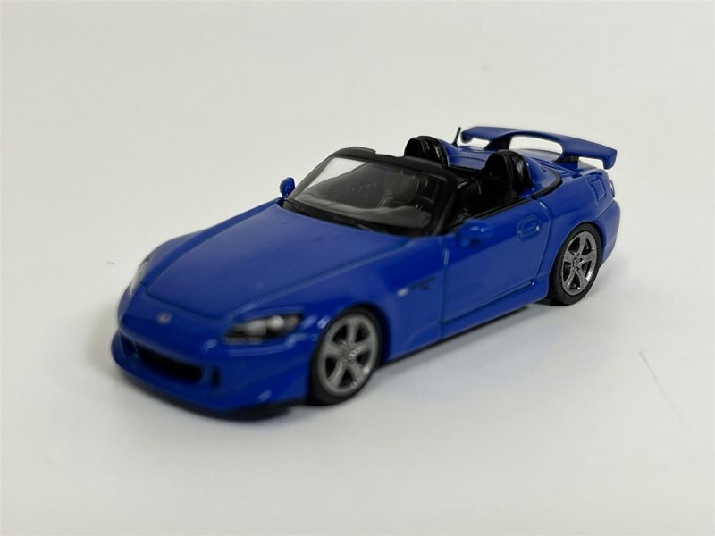 Mini GT Honda S2000 CR Apex Blue LHD 1:64 Scale MGT00554L