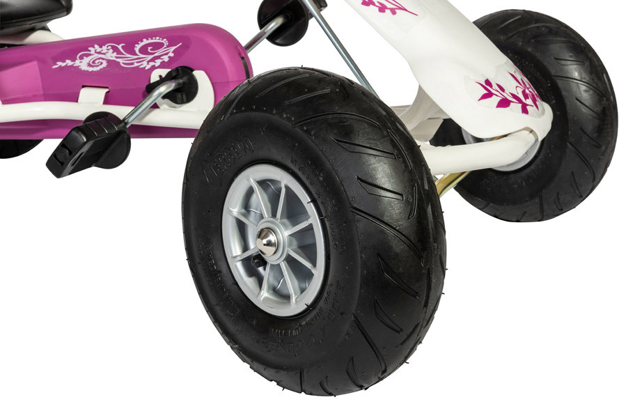 Ferbedo Air Runner Pink and White Go Kart
