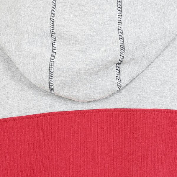 Lazy Jacks LJ721 - Men's Full Zip Panelled Hoody - Red