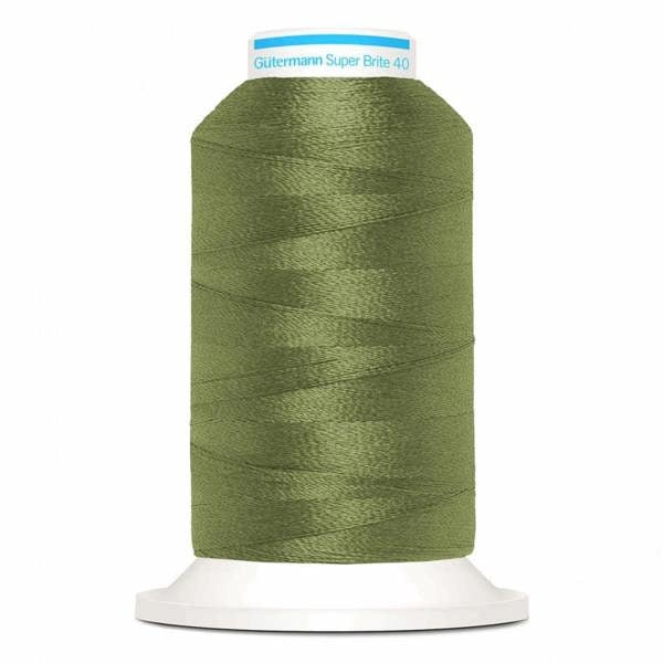 Gutermann Super Brite Polyester 40 Embroidery Thread 1000m Polyester Thread Suitable For Embroidery