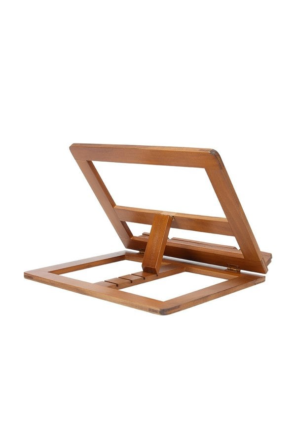 Living and Home Retractable Bookshelf Reading Rack