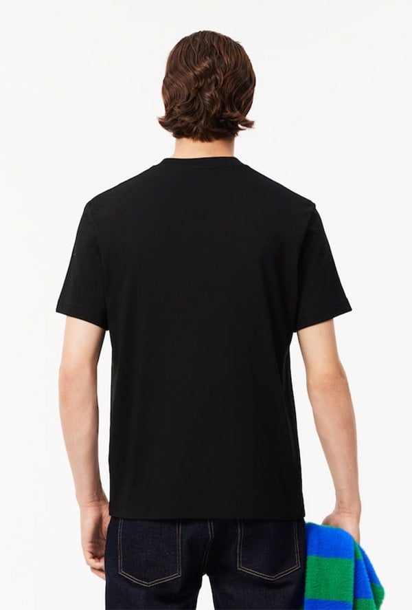 Lacoste Men's Cotton T-Shirt with Breast Pocket