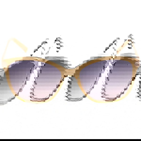 Guess GF6104 57T shiny beige / gradient bordeaux Sunglasses One Size