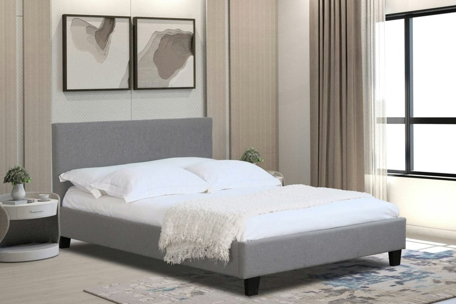 Comfy Living Prado Fabric Bed Frame