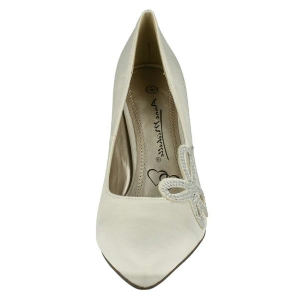 Anne Michelle Ladies Anne Michelle Court Shoes with Diamante Detail