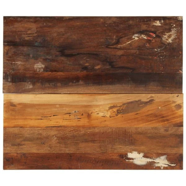 Berkfield Rectangular Table Top 60x70 cm 15-16 mm Solid Reclaimed Wood