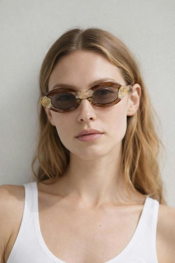 SVNX Bold Oval Sunglasses