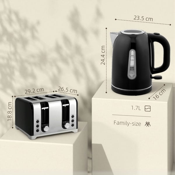 Kettle and Toaster Set