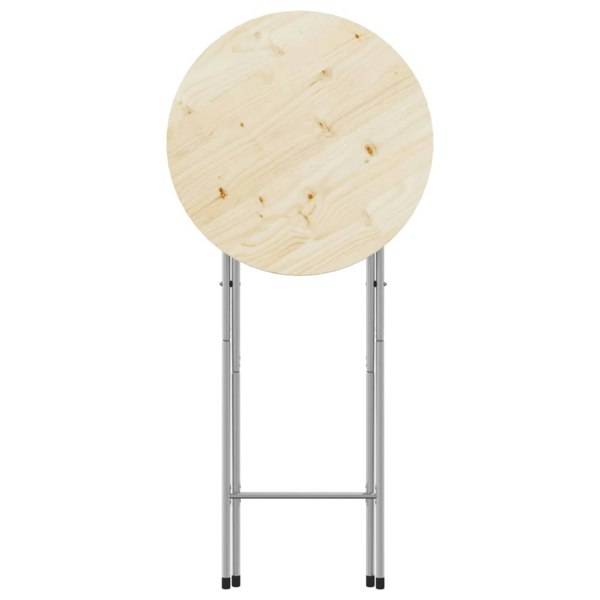 Berkfield Folding Bar Table Legs Silver 45x53x108 cm Galvanised Steel