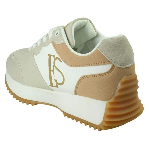 Elle Sport Ladies Elle Sport Slight Wedge Lace Up Trainers F7327