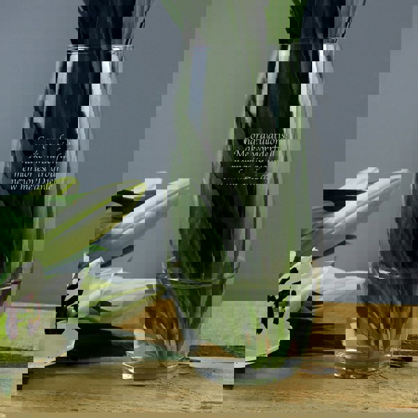 Personalised Memento Company Personalised Tapered Bullet Vase