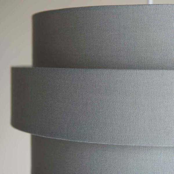 Pagazzi Lighting Ziggy Charcoal Easy-Fit Pendant