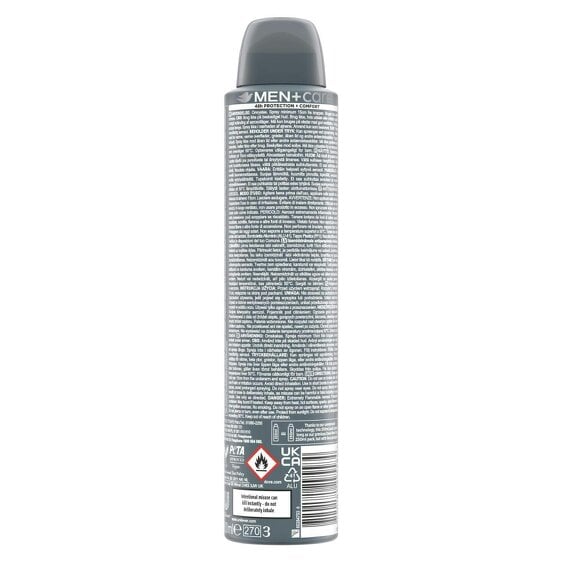 Dove Men+Care Antiperspirant Deodorant Classic 24x200ml, 48H Sweat Protection