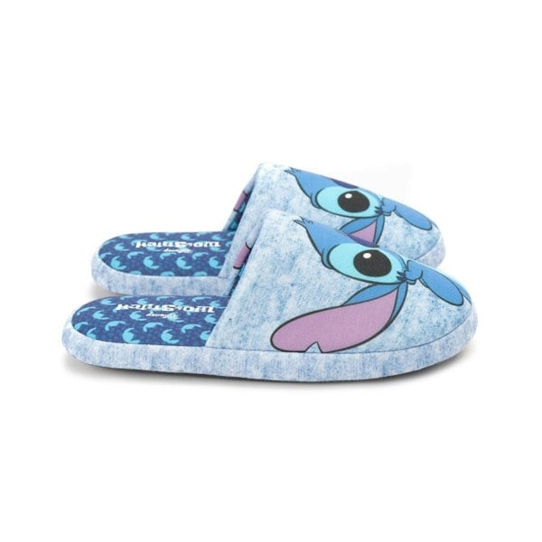 Lilo & Stitch Womens/Ladies Slippers - Blue