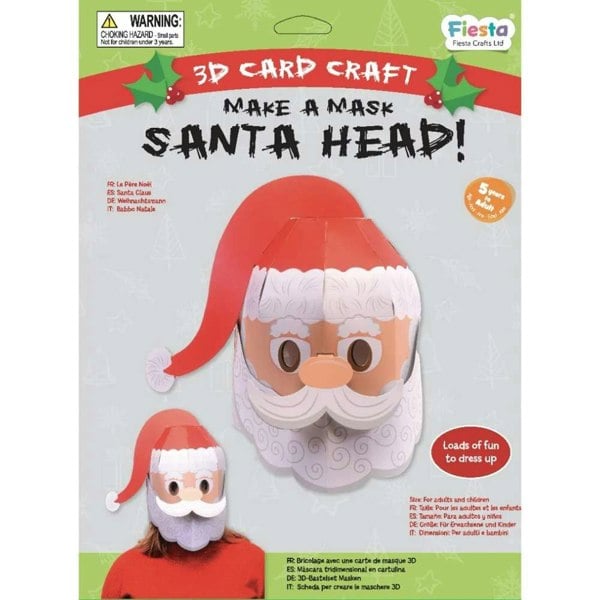 Fiesta Crafts Santa Mask