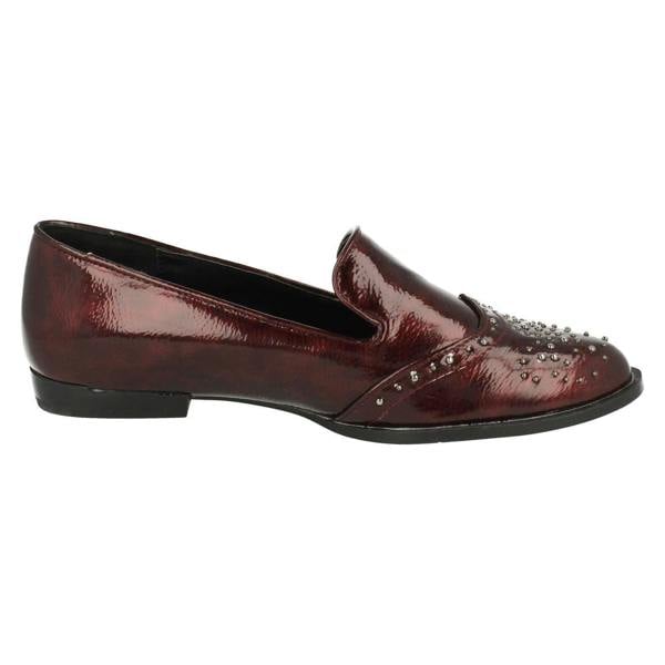 Spot On Ladies Spot On Loafer Style Shoe