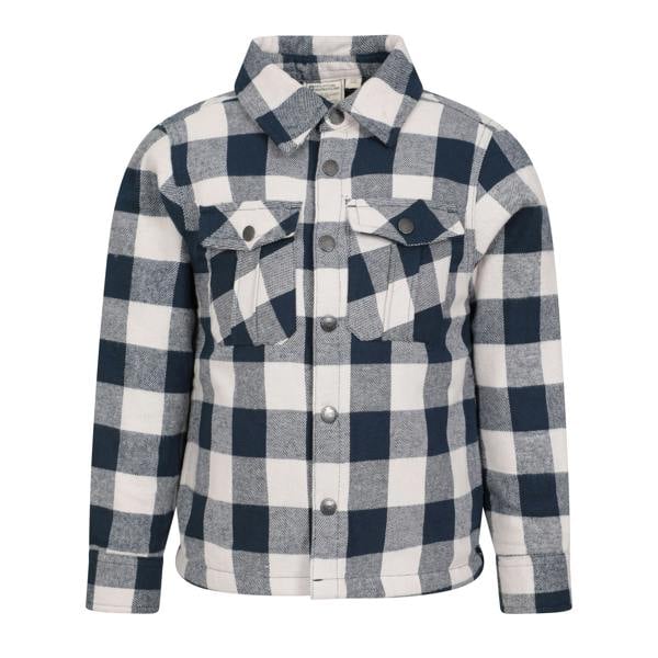 Mountain Warehouse Childrens/Kids Orion Shirt Jacket - Navy - 