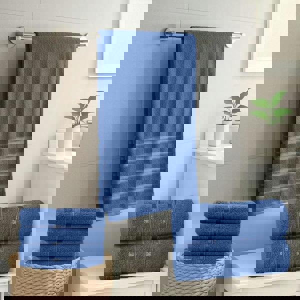 Smart Living Boston 8 PCS Towel Bale Set - Royal Blue