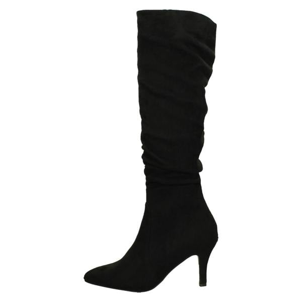 Spot On Ladies Spot On Knee High Boots F51243