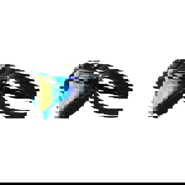 Aquafeel Ultra Cut mirrored goggles with blue black lenses