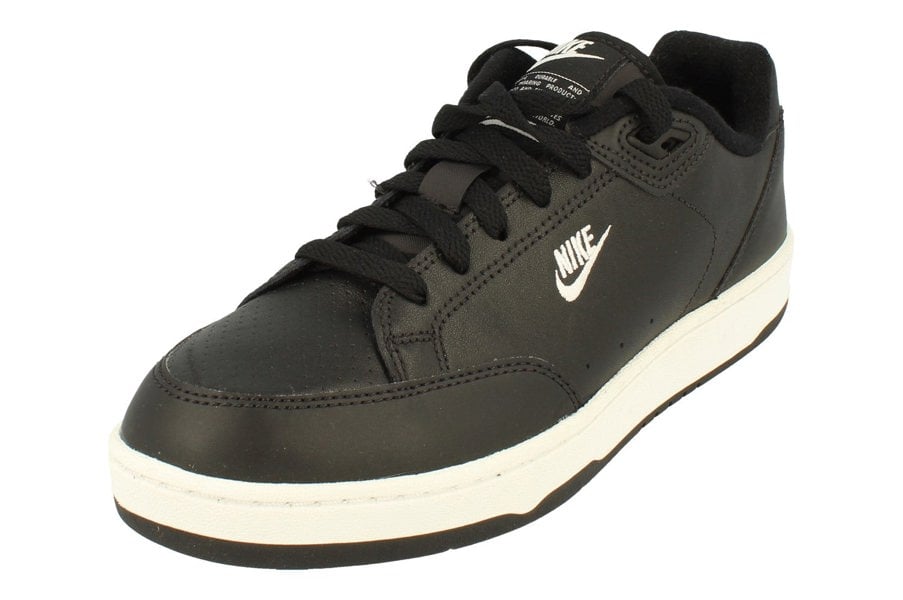Nike Grandstand II Mens Trainers Aa2190  001 - Black White Grey 001 - Photo 0