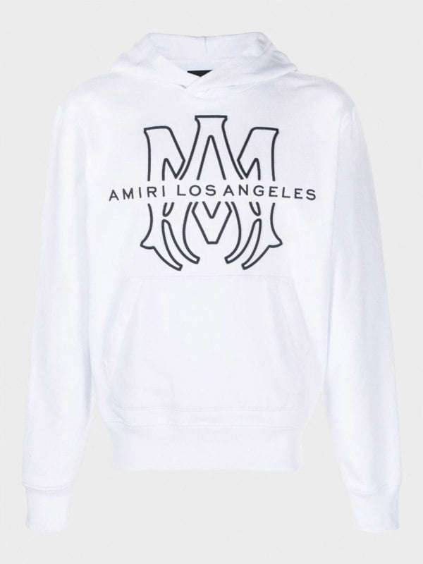 Amiri Ma Los Angeles Hoodie White - Supplied FashionAmiri