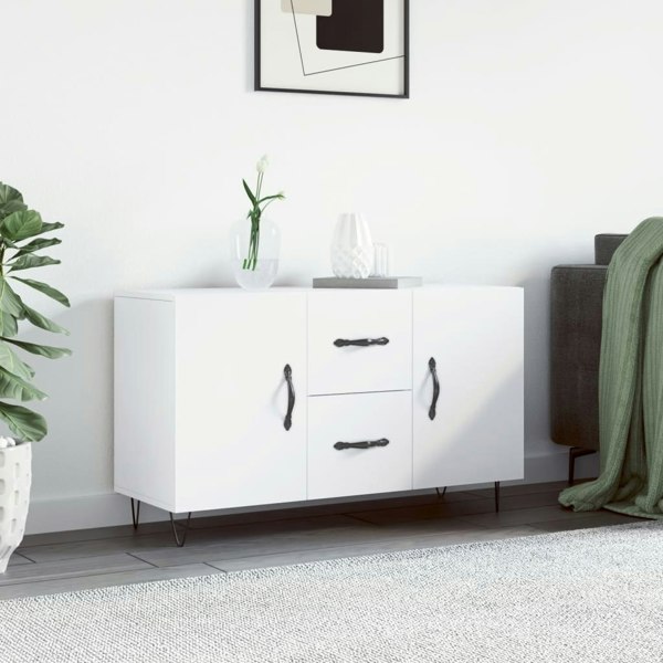 Berkfield Sideboard White 100x36x60 cm Engineered Wood