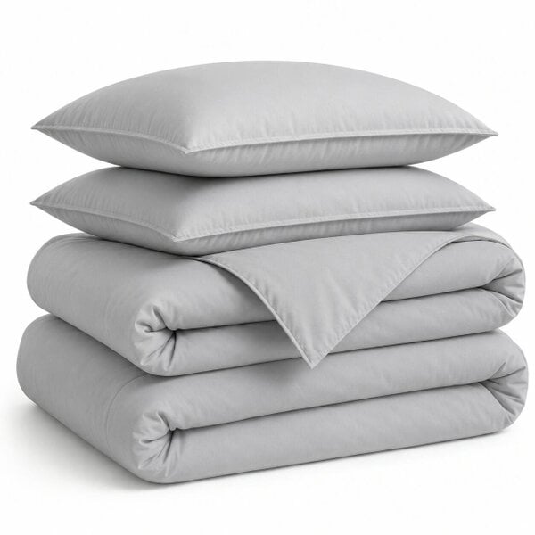 Night Zone Microfibre Duvet Cover Set – Ultra Soft Brushed Easy Care Bedding with Pillowcases