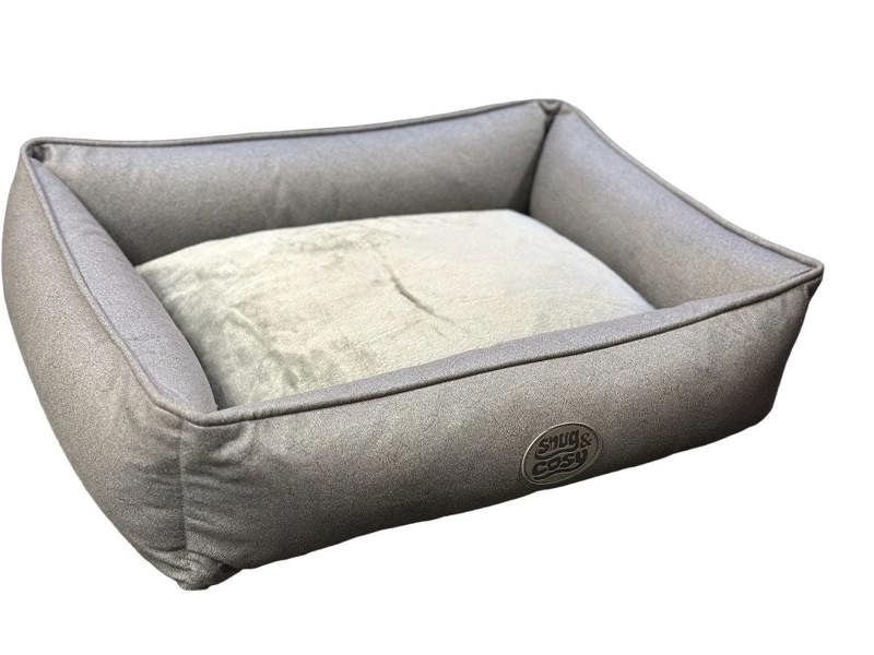 Charlie Dog Pet Bed Removable Cover Hollowfibre Filling - Dog Bed for dogs Snug and Cosy Pets