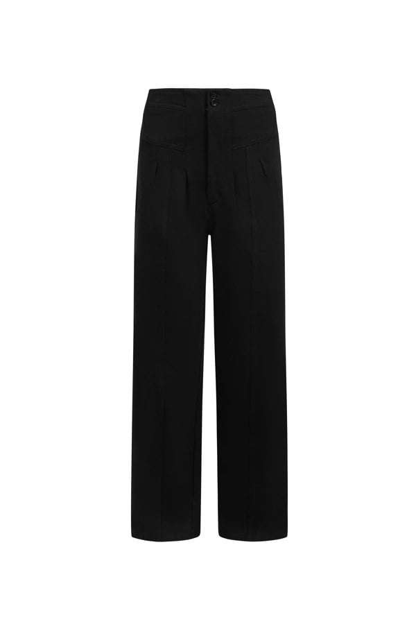 BALOU Women's Tailored Trousers - Black