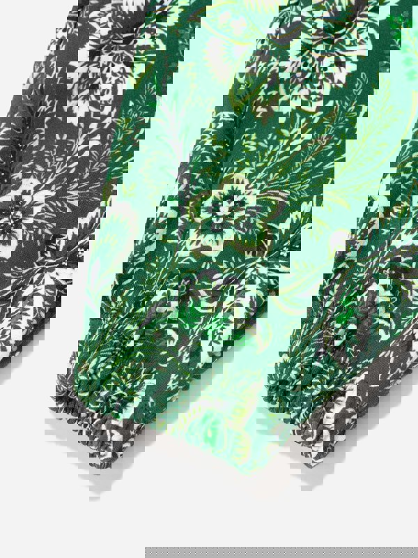 Etro Boys Floral Paisley Joggers in Green