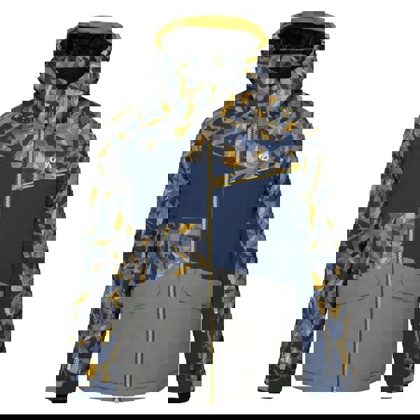 Dare 2B Childrens/Kids Glee II Geometric Ski Jacket - Moss Yellow/Agave Green - 