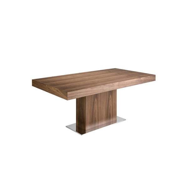Angel Cerdá Rectangular walnut extending dining table 1015