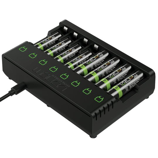 Venom Rechargeable AA / AAA Battery Charging Dock (Holds 8)